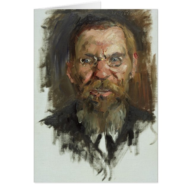 Étude pour un portrait de professeur Dr. Eduard (Devant)