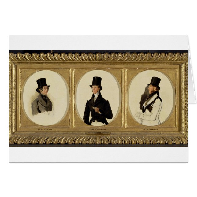 Études pour les portraits de seigneur Eglinton, (Devant horizontal)