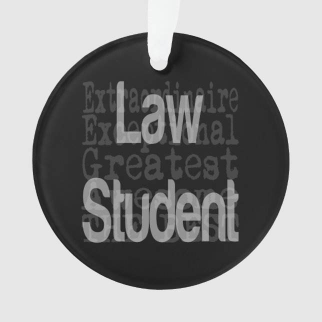 Étudiant en droit Extraordinaire (devant)