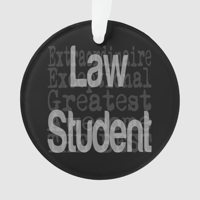 Étudiant en droit Extraordinaire (devant)