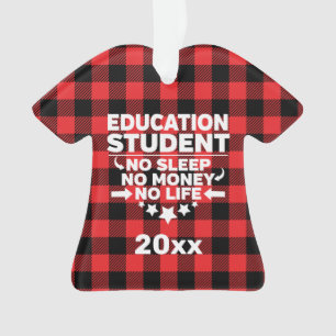 Étudiant en éducation Pas de sommeil Argent Vie