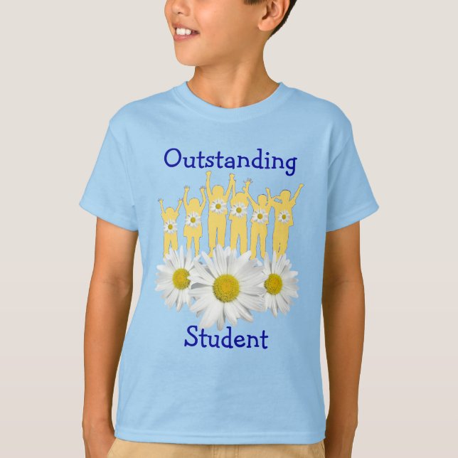 Étudiant exceptionnel - T-shirt Daisy Blooms (Devant)
