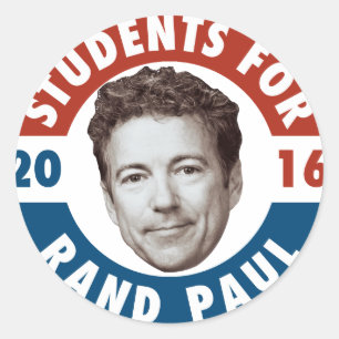 Étudiants pour Rand Paul - autocollant de campagne
