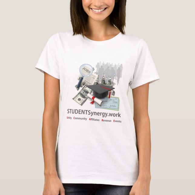 ÉTUDIANTSynergy - T-shirts - Gals (Devant)