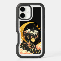 Étui Anime Clair de Lune – Élégant pour iPhone 16