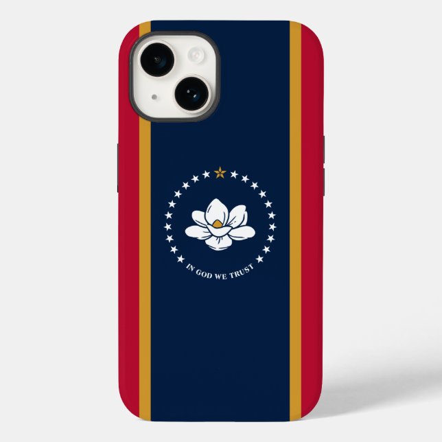 Étui Apple Case-Mate patriotique, drapeau du Missi (Verso)