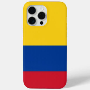 Étui Apple iPhone 15 Pro Max, drapeau de Colombie