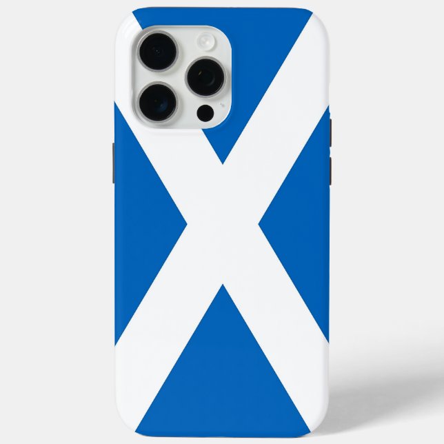 Étui Apple iPhone 15 Pro Max, drapeau de l'Écosse (Verso)