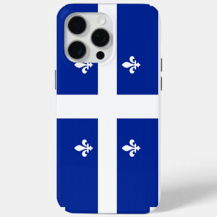 Étui Apple iPhone 15 Pro Max, drapeau du Québec