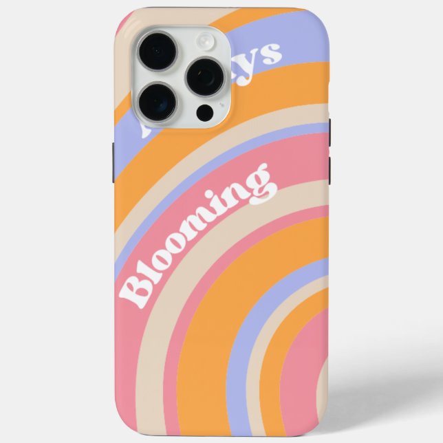 Étui Arc-en-ciel Pastel pour iPhone 15 Pro Max (Verso)