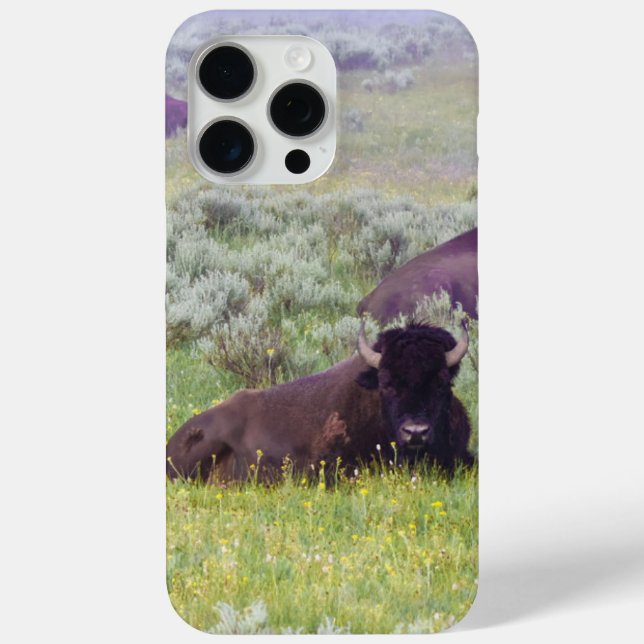 Étui Bison pour iPhone 15 Pro Max (Verso)