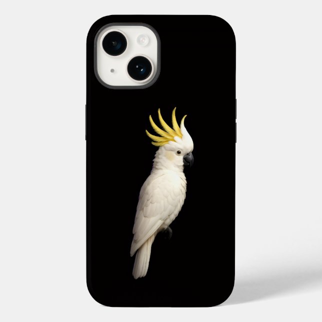 Étui Black 4 Luxe pour iPhone 14 Case-Mate, Cacato (Verso)