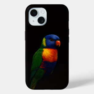 Étui Black 4 Luxe pour iPhone 15 Case-Mate, perroq
