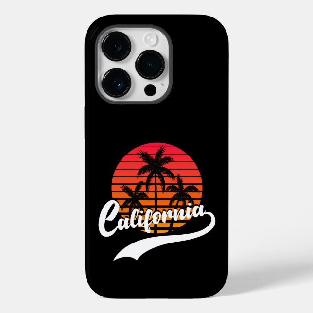 Étui California Retro Case-Mate pour iPhone 14 Pro (Verso)