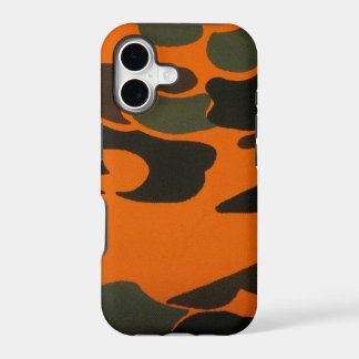Étui camouflage orange pour iPhone 5