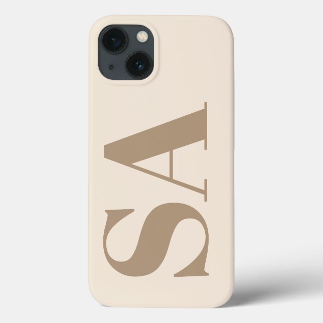 Étui Case-Mate à la mode en blanc antique avec mon (Verso)