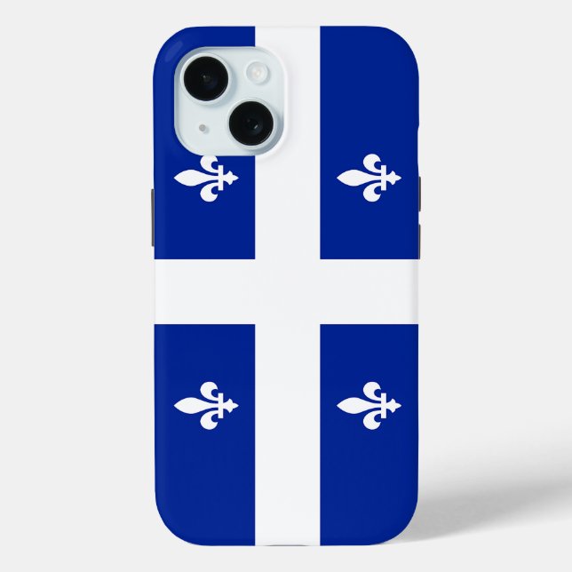 Étui Case-Mate pour Apple iPhone 15 avec drapeau d (Verso)