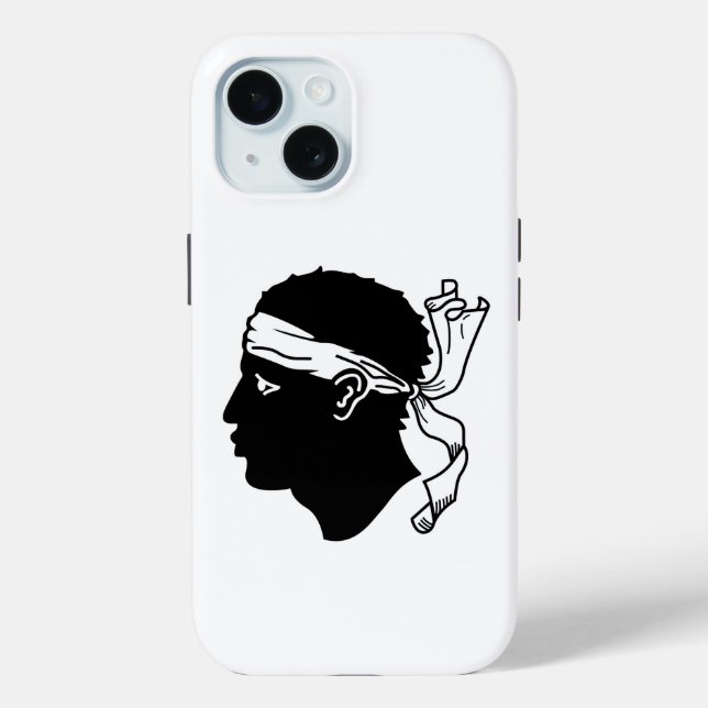 Étui Case-Mate pour Apple iPhone 15 avec drapeau d (Verso)
