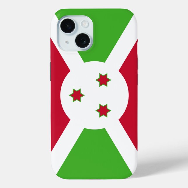 Étui Case-Mate pour Apple iPhone 15 avec le drapea (Verso)