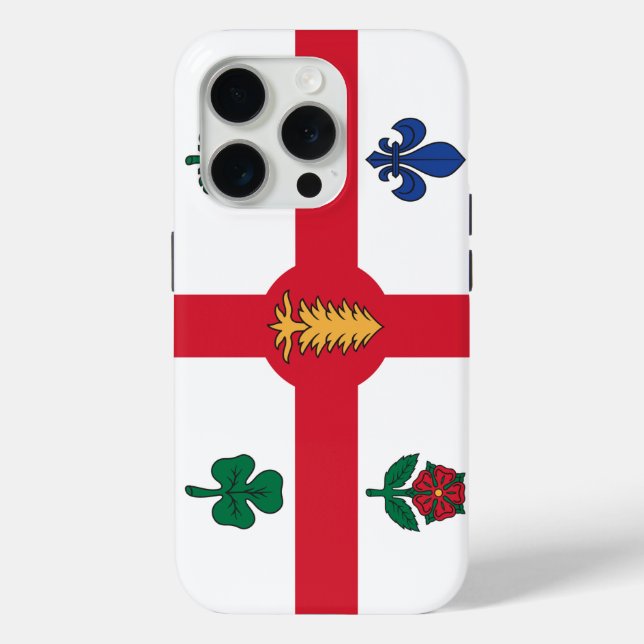 Étui Case-Mate pour Apple iPhone 15 Pro, drapeau d (Verso)
