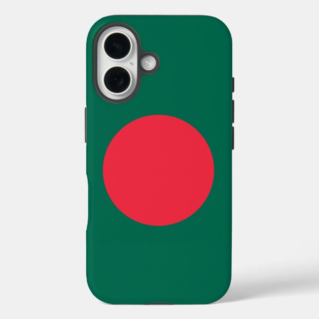 Étui Case-Mate pour Apple iPhone 16 avec le drapea (Verso)