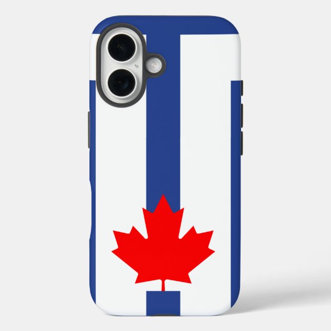 Étui Case-Mate pour Apple iPhone 16 avec Toronto,  (Verso)