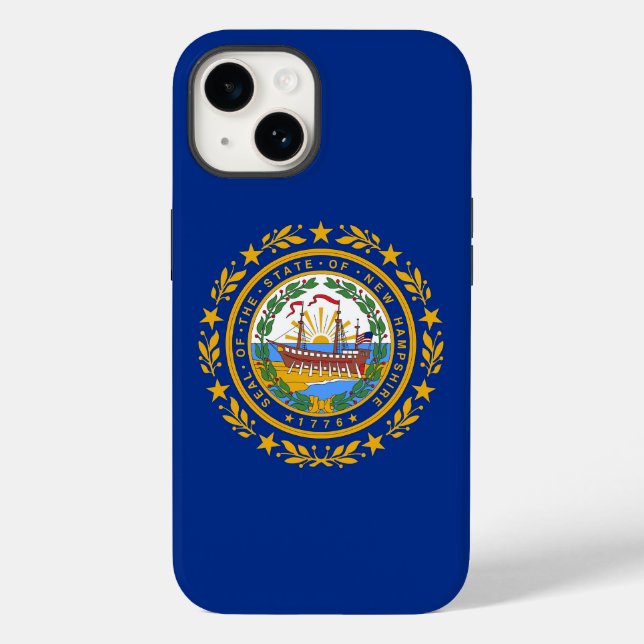 Étui Case-Mate pour iPhone 14 Apple patriotique, N (Verso)