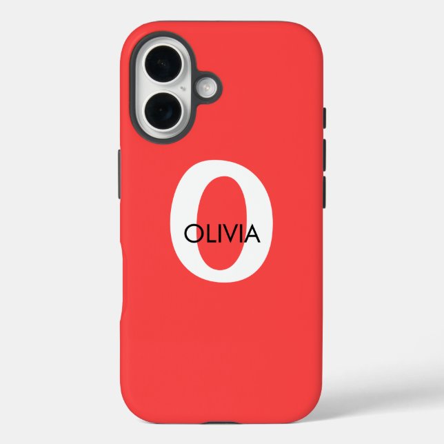 Étui Case-Mate Tough pour iPhone 16 INITIAL PERSON (Verso)