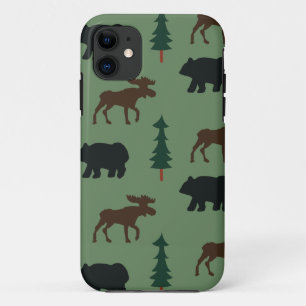 Étui Casemate iPhone 5 Woodland Bear Moose