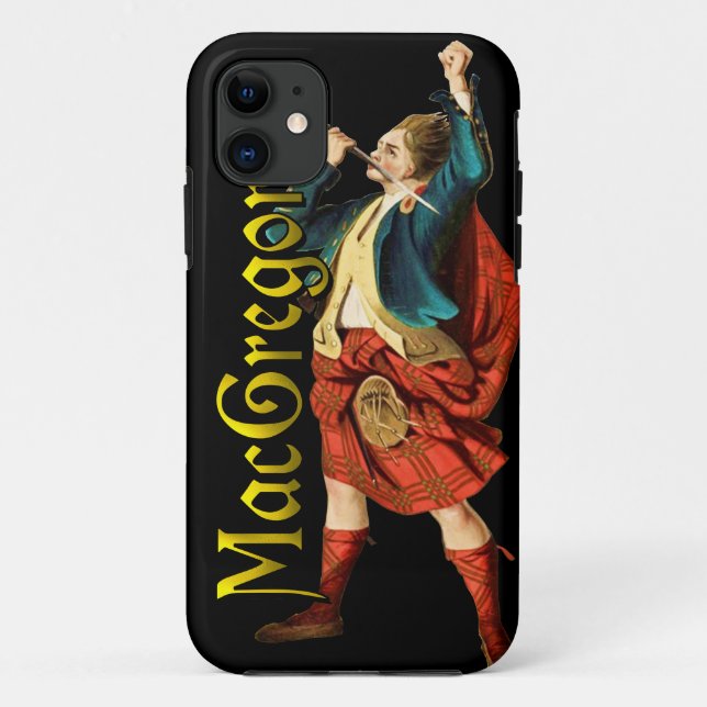 Étui Clan MacGregor Vieille Écosse (Dos)