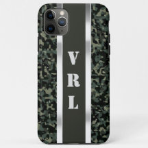 Étui Cool Dark Green Camouflage pour iPhone 11 Pro