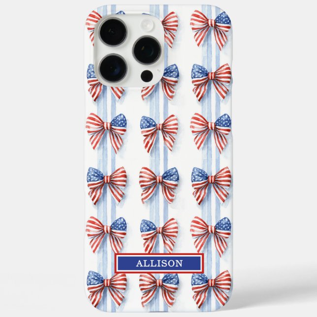 Étui Coordonné Monogrammé Case-Mate iP à Nœuds Pat (Verso)