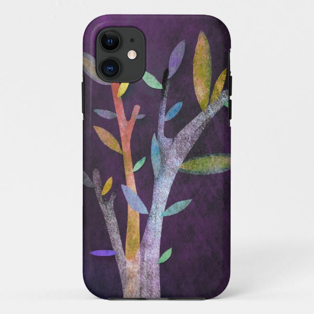 Étui d'arbre violet (Dos)
