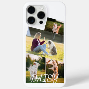 Étui de téléphone à collage photo personnalisé pou