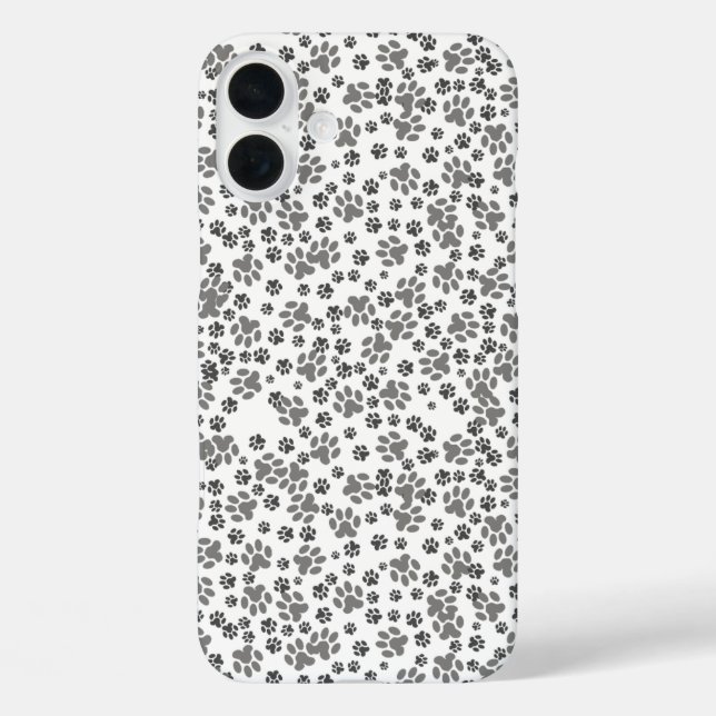 Étui de téléphone à empreinte de patte (Verso)