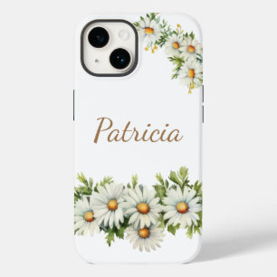 Étui de téléphone à fleurs de marguerite personnal