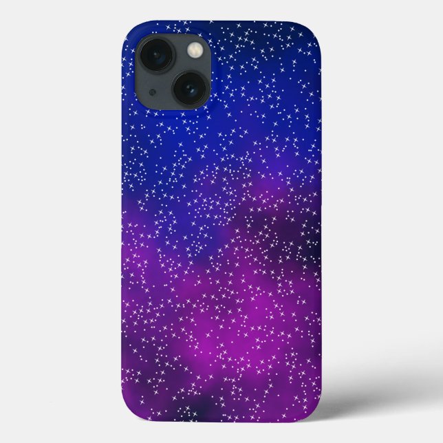Étui de téléphone à l'esthétique du ciel nocturne  (Verso)
