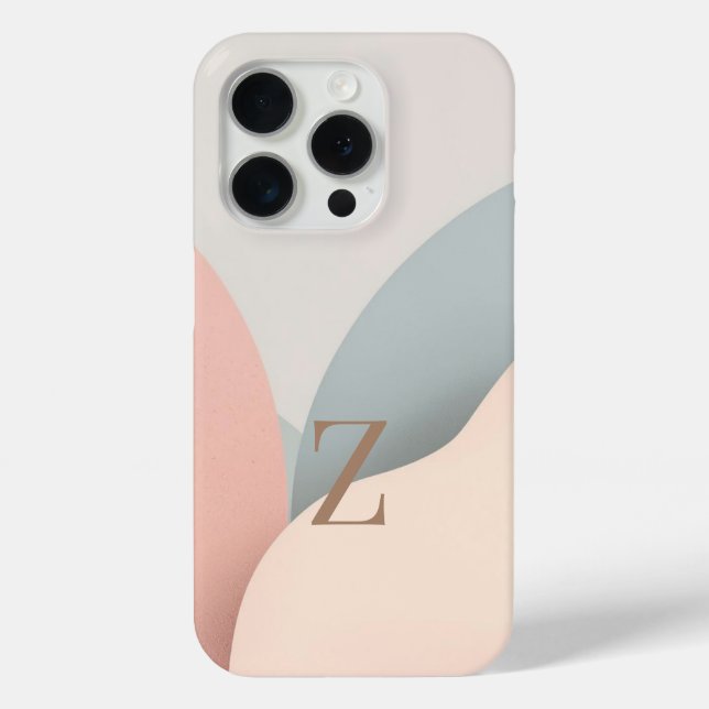Étui de téléphone à lettre minimale Z – Ca esthéti (Verso)