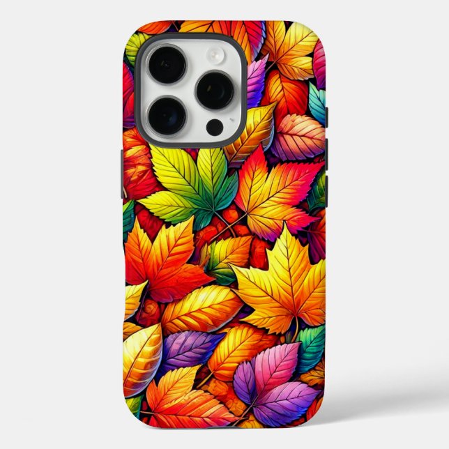 Étui de téléphone à motif de feuille d'automne fra (Verso)