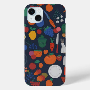 Étui de téléphone à thème cuisine Fruits et Légume