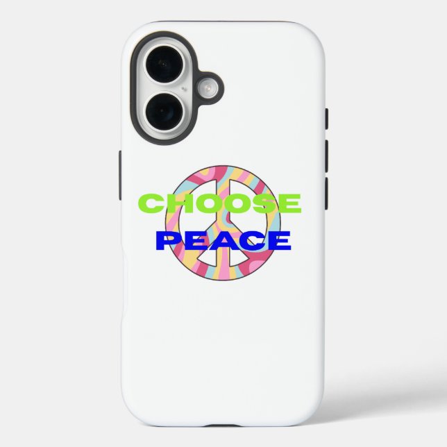 Étui de téléphone à typographie minimale Choisisse (Verso)