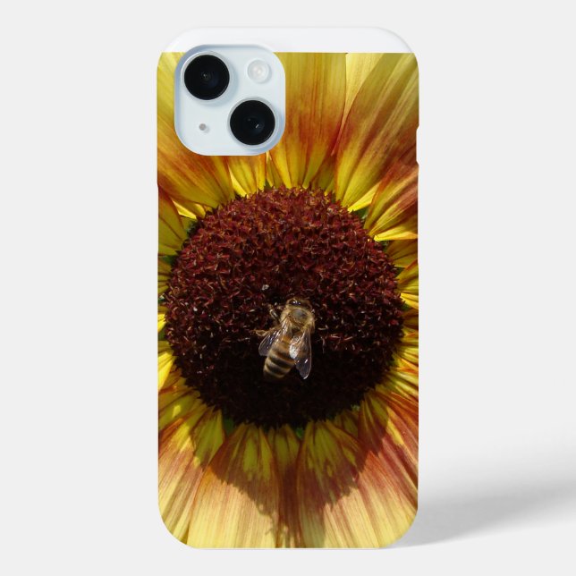 Étui de téléphone Abeille sur Tournesol (Verso)