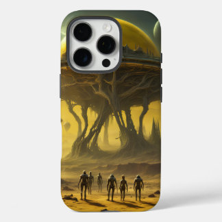 Étui de téléphone Alien Yellow Planet