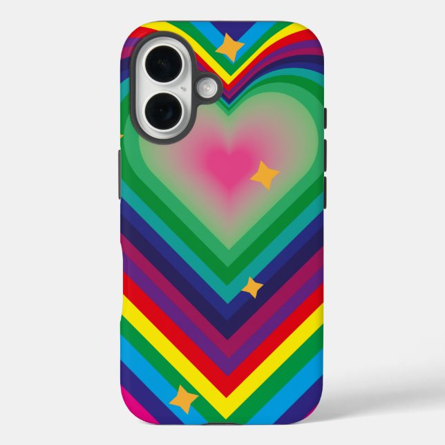 Étui de téléphone Amour Coloré (Verso)