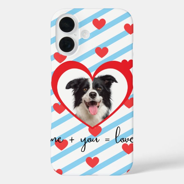Étui de téléphone Amour de Chien Mignon – Moi + To (Verso)
