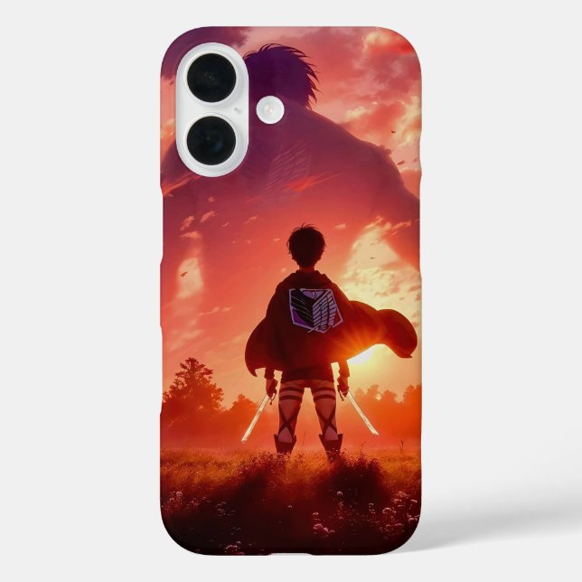 Étui de téléphone Anime Liberté Attack on Titan (Verso)