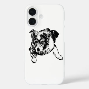 Étui de téléphone Aussie – Chien calme au repos