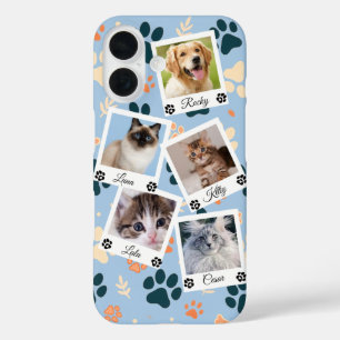 Étui de téléphone avec collage de photos de compag