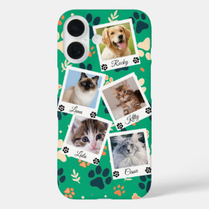 Étui de téléphone avec collage de photos de compag
