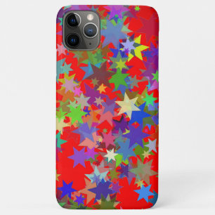 étui de téléphone avec des étoiles colorées à prof